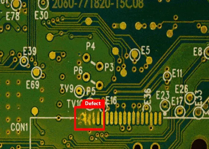 Computer Vision for Electronics Quality Control